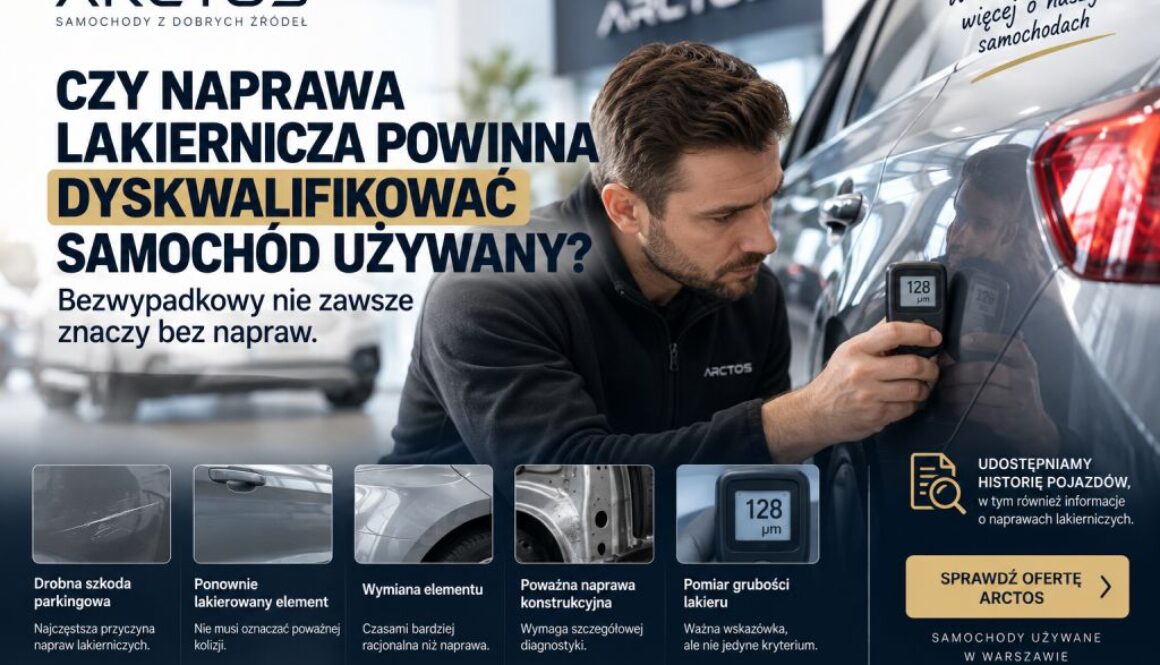 Czy naprawa lakiernicza powinna dyskwalifikować samochód używany