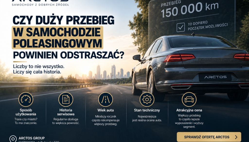 duży przebieg w samochodzie